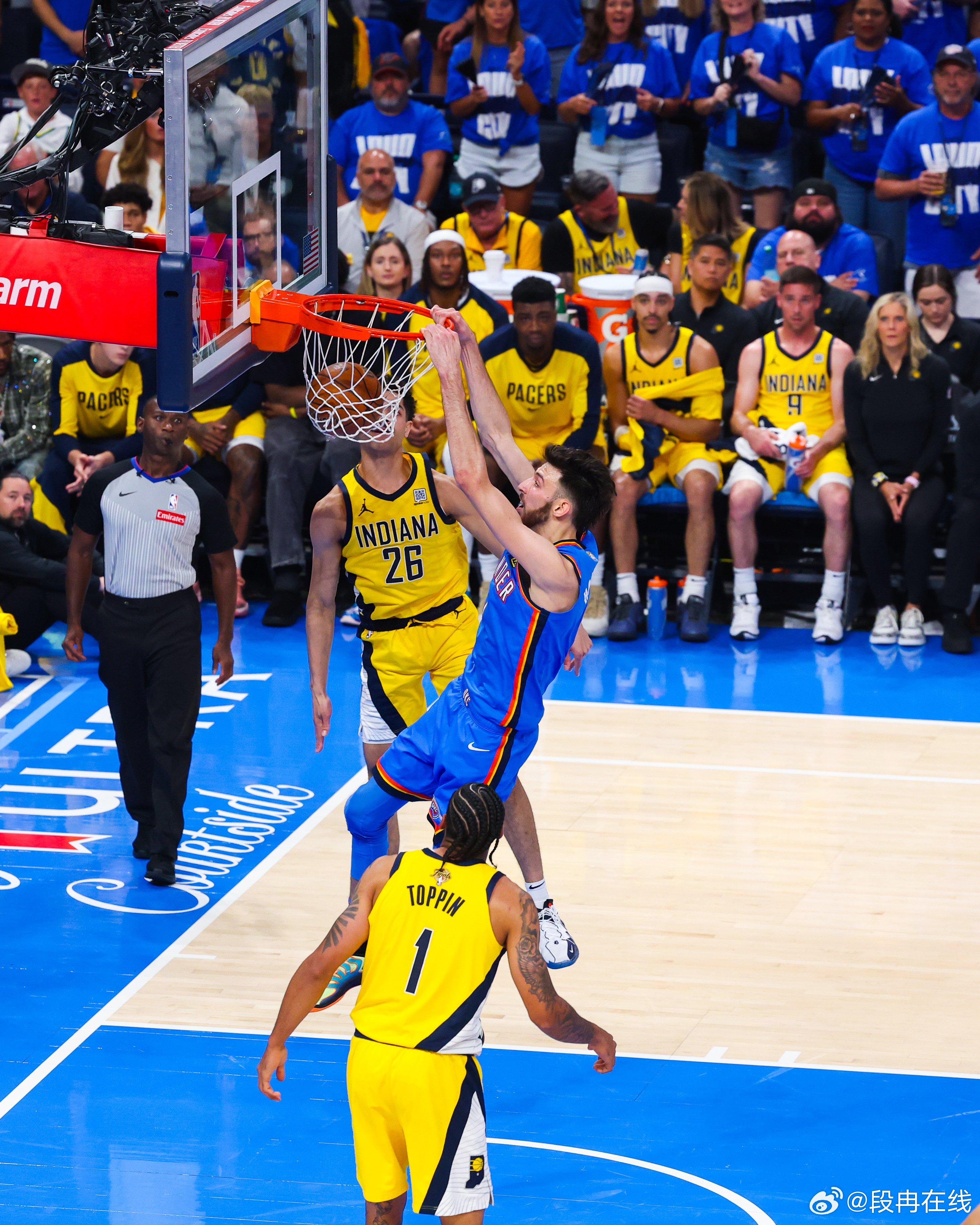 步行者横扫鹈鹕，布伦森状态火热